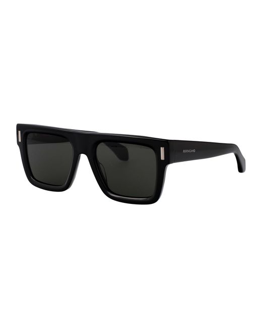 Ferragamo Black Sunglasses for men