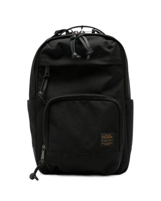 Filson Black "Dryden" Backpack for men