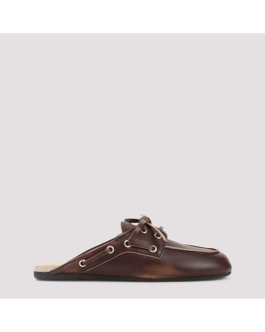 Miu Miu Brown Mules