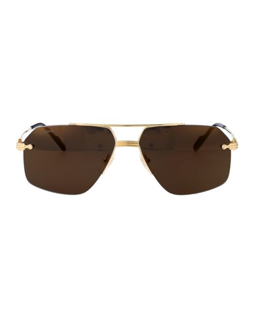 Men's Brown Sunglasses