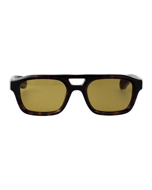 McQueen Green Sunglasses for men