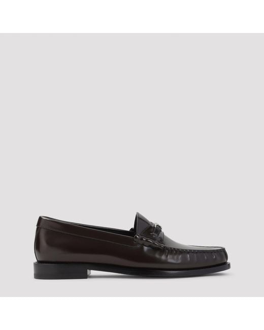 Céline Black Triomphe 15 Loafer