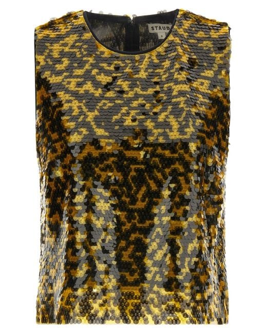 Staud Green 'Seraphina' Top