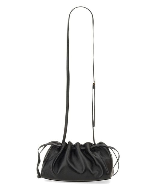 Mansur Gavriel Black Mini Bloom Handbag