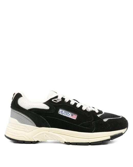 Autry Black Hyperway Low Sneakers for men
