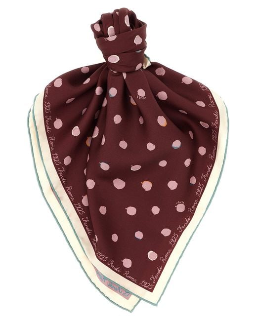 Women's Red Scarf