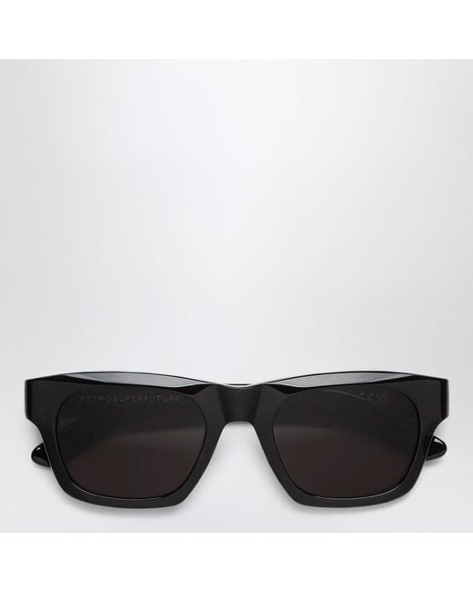 Retrosuperfuture Black Sintesi Sunglasses for men