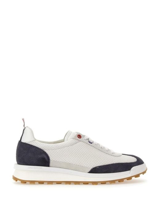 Thom Browne White Sneaker Tech Runner for men