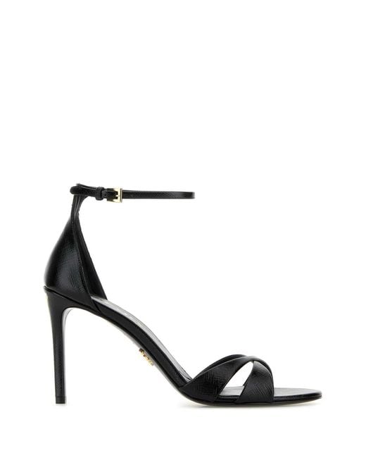Prada Black Sandals