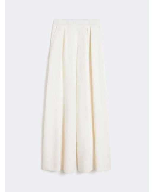Max Mara White Mxmbora Trouser