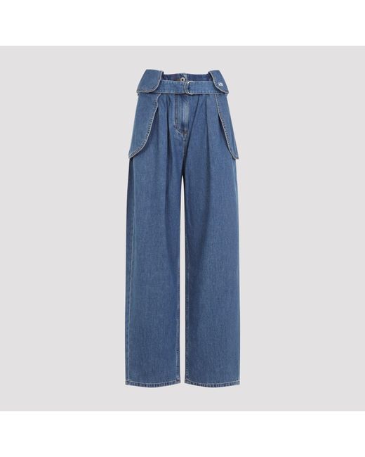 Loewe Blue Cargo Jeans