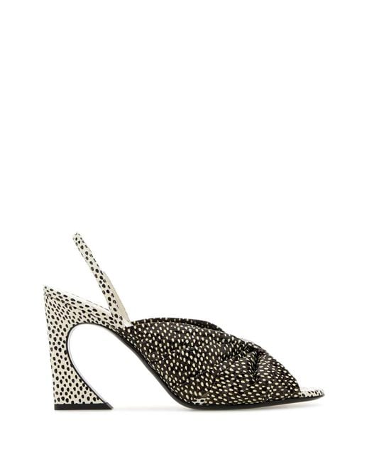 Women's Metallic Sandals