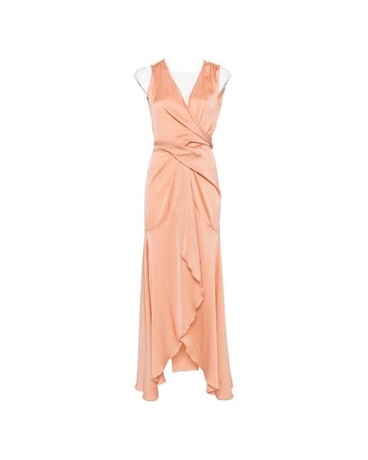 Silk95five Pink Dresses Silk