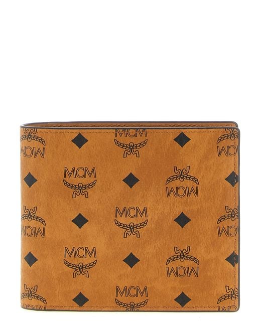 MCM Brown Bifold Wallet for men