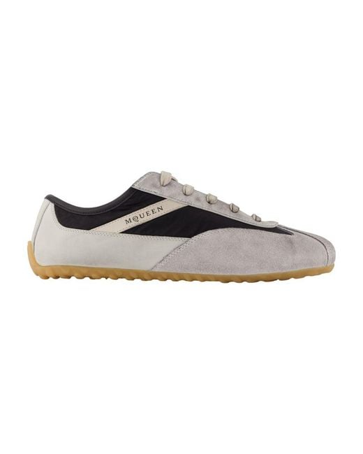 McQueen Gray Boxing Trainers for men
