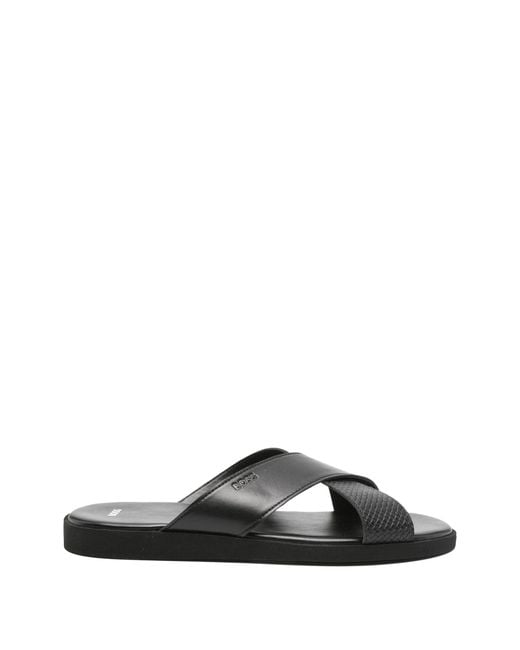 Boss Black Ecoleather Sandals