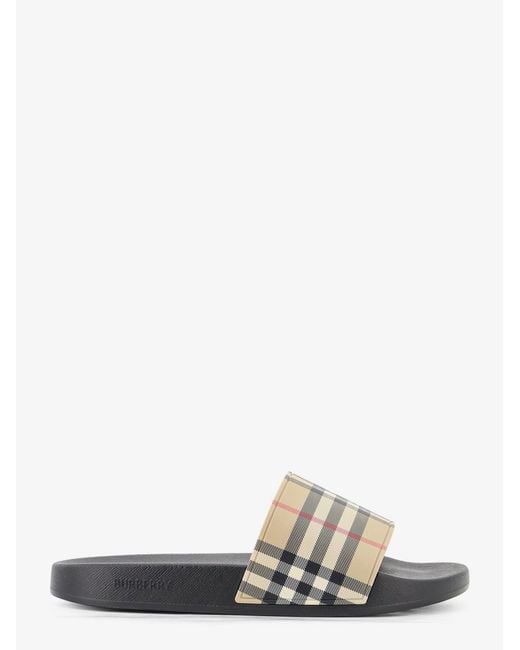 Burberry White Sandals