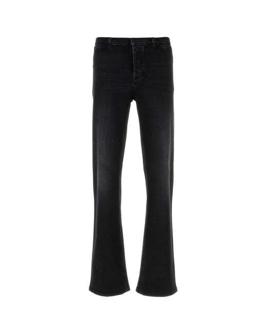 Gucci Black Mid Rise Jeans for men