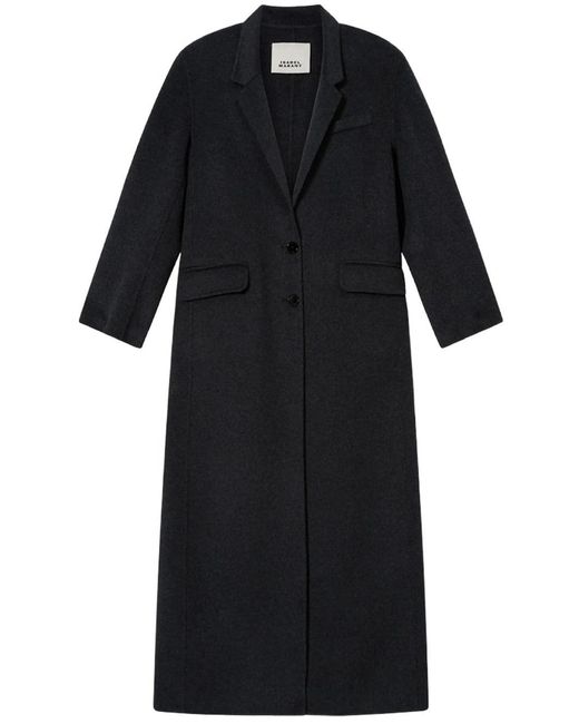 Isabel Marant Black Cappotto Clesa