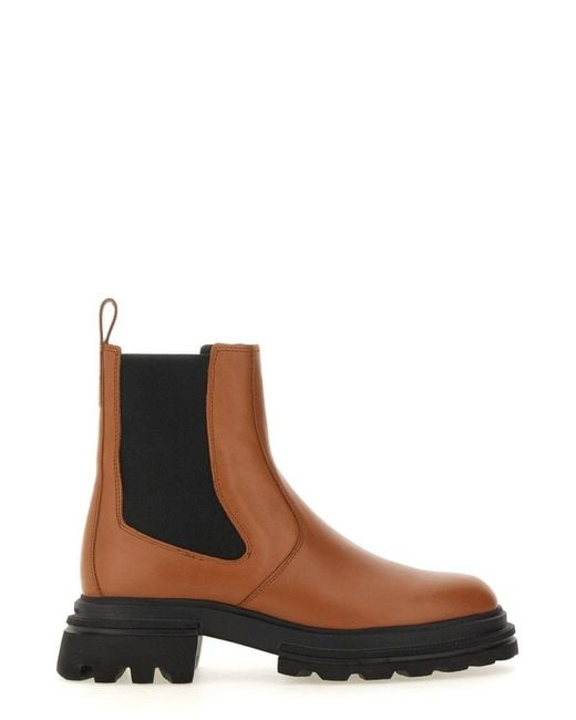 Hogan White Chelsea Boot