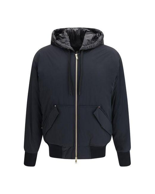 Moose Knuckles Blue Brixton Bomber