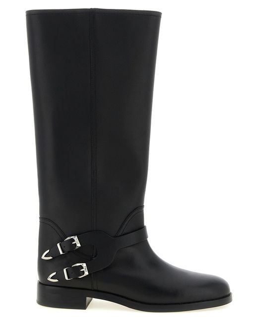 Pinko Black 'Cheval' Boots