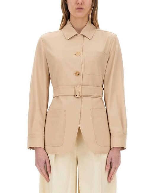 Max Mara Natural "Pulvinus" Jacket