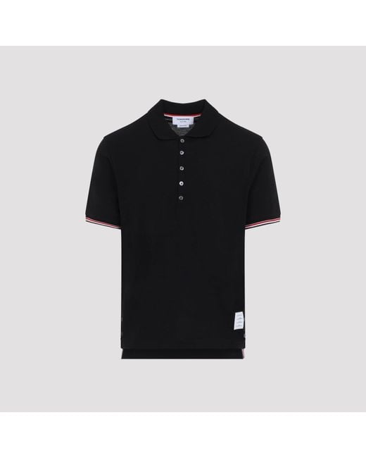 Thom Browne Black Polo for men