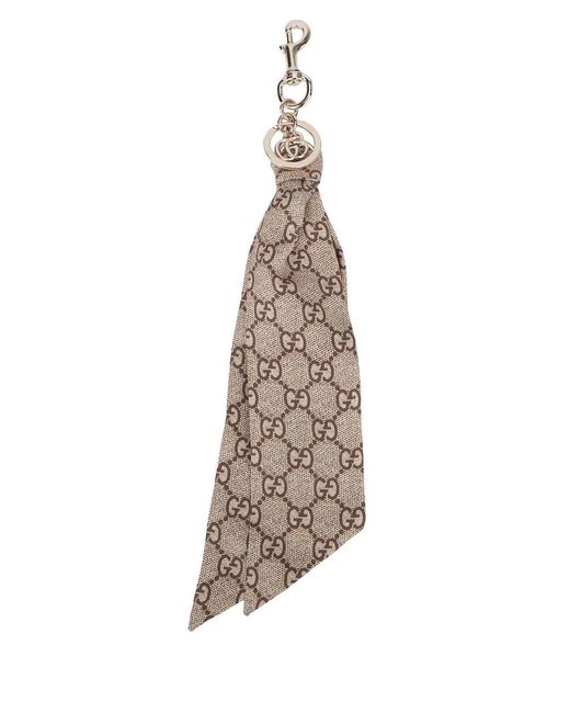 Women's White Key Chain