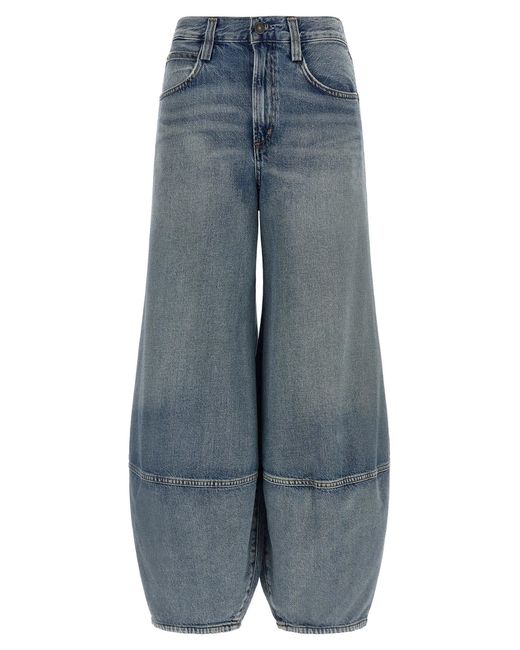 Agolde Blue 'Lantern' Jeans