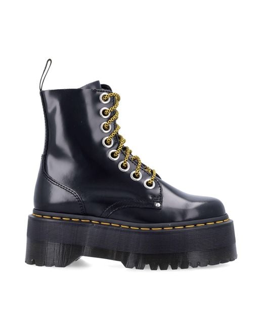 Dr. Martens Blue Jadon Max Boots