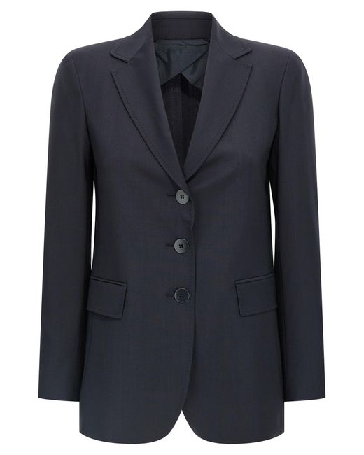 Max Mara Blue 'Nice' Blazer