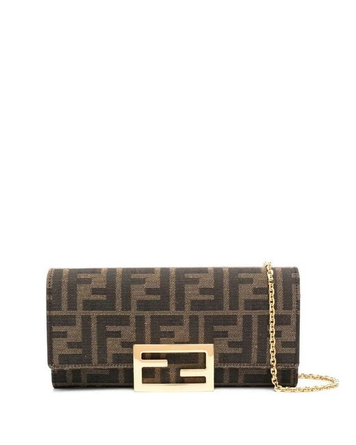 Fendi Continental With Chain
