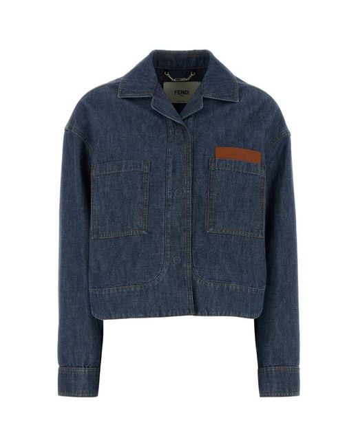 Fendi Blue Jacket