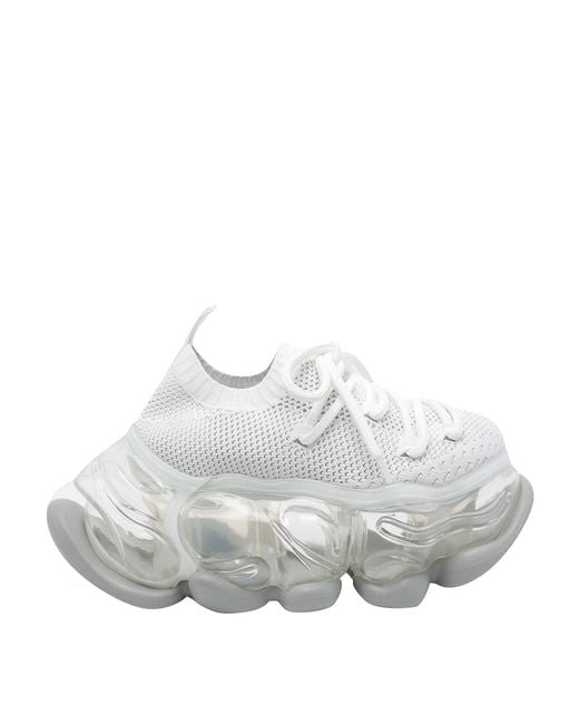 grounds White Skyscraper Sneakers