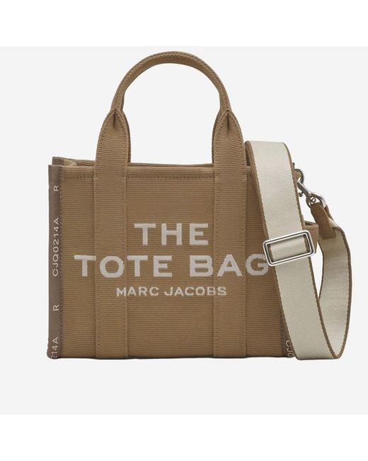 Marc Jacobs Brown Jacquard Tote Bag