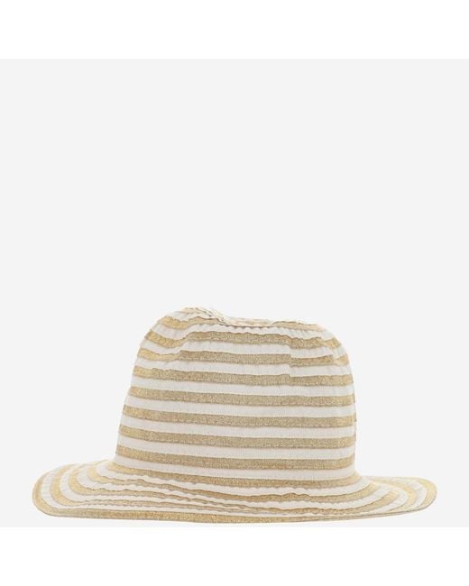 Grevi Natural Striped Hat