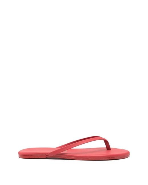 Women's Red Classic Flip Flops