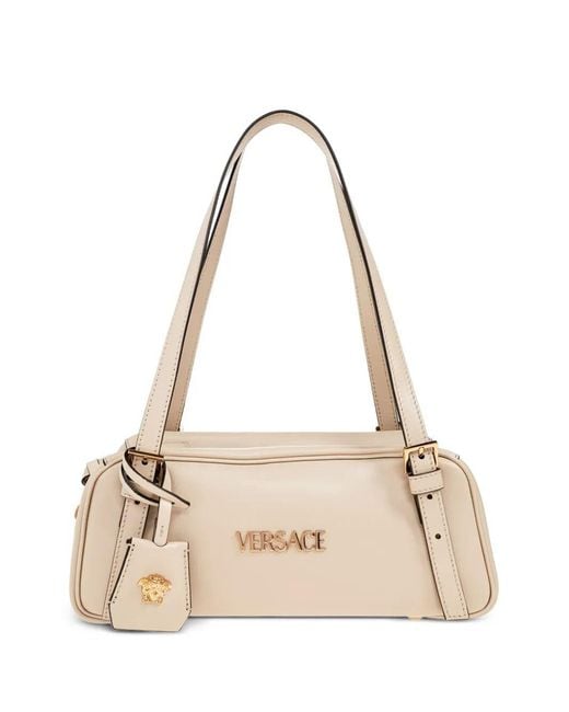 Versace Natural Shoulder Bags