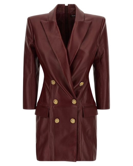 Women's Red Blazer Dress