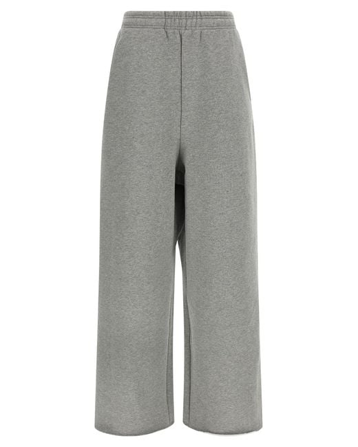 Women's Gray Full Pants