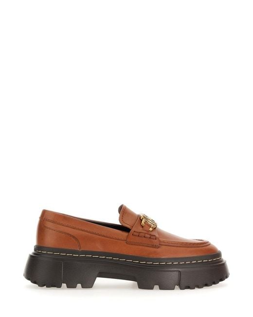 Hogan Brown Loafers