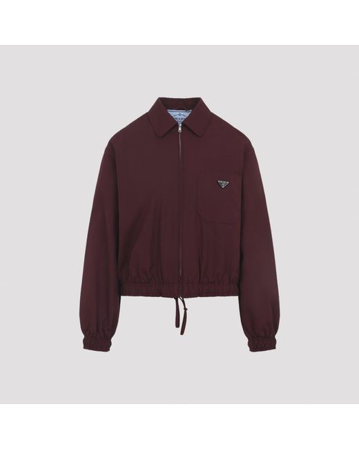 Prada Purple Polyester Jacket