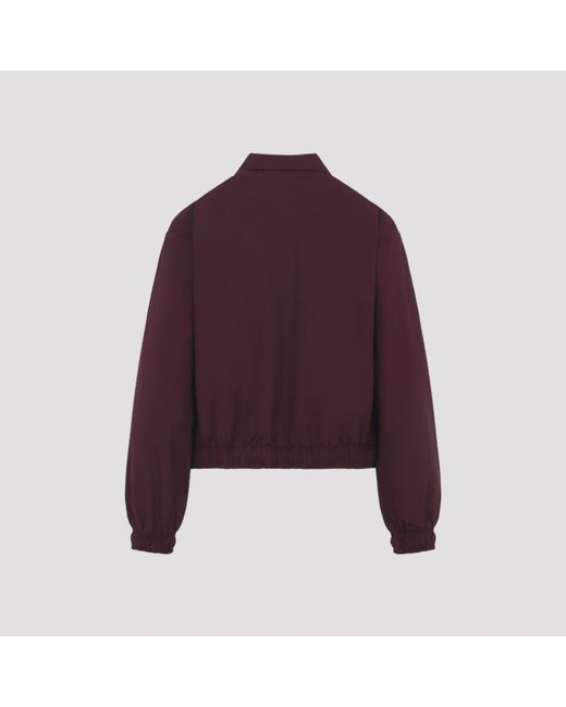 Prada Purple Polyester Jacket