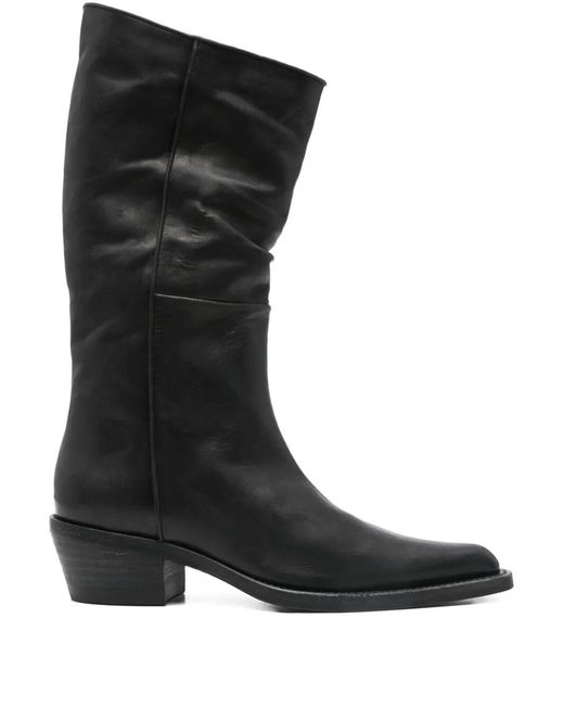 Khaite Black "Clive" Boot T.25