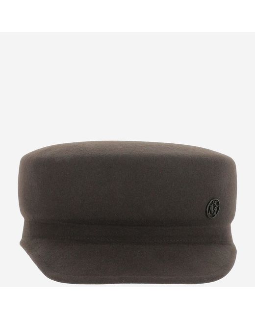 Maison Michel Black Abby Hat