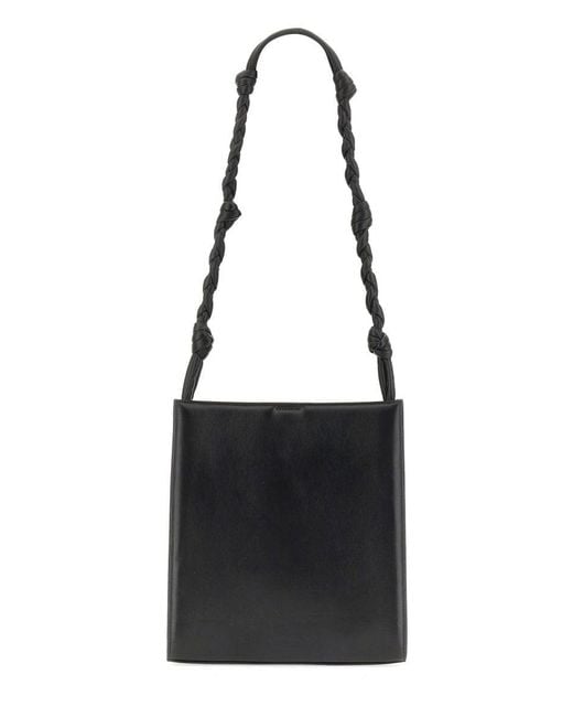 Jil Sander Black Medium Padded Tangle Handbag