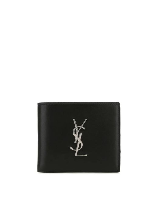 Saint Laurent Black Wallets for men