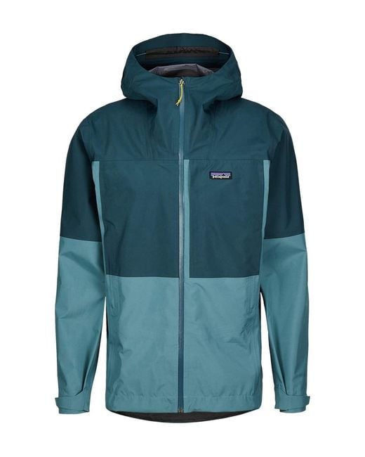 Patagonia Blue Boulder Fork Ripstop Rain Jacket for men