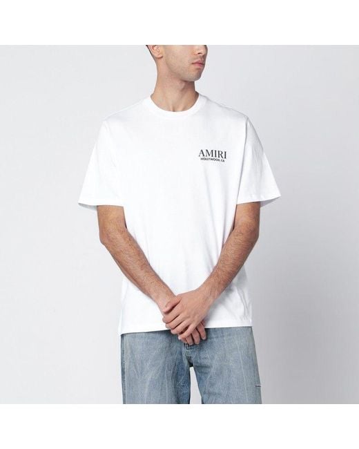 Men's White Bones Stacked Tshirt